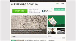 Desktop Screenshot of alessandrogonella.com